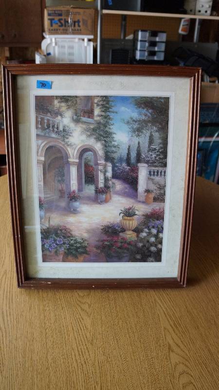 lot 70 image: French Style Framed Print