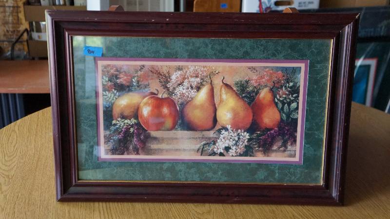 lot 84 image: Home Interiors Fruit Print