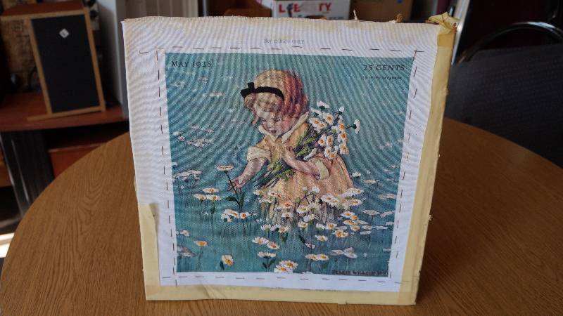 lot 167 image: Vintage Needle Point Picture