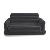 lot 130 image: Plush Pull Out Sofa