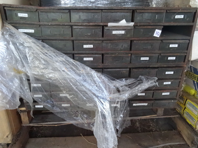 48 drawer hardware cabinet