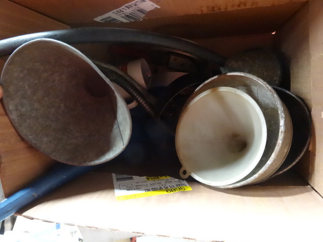 Funnels and oil filter wrenches