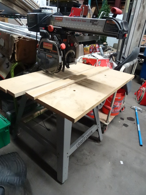 Craftsman pro radial arm saw