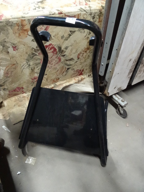 Snowmobile storage stand