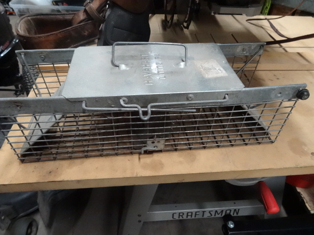 Havahart small live trap.