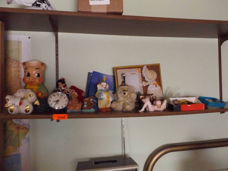 Contents of shelf