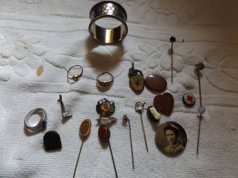 Rings, pins and Buttons