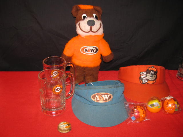 Collectible A&W items