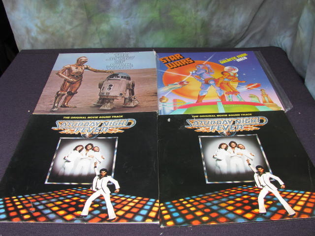 Star Wars original soundtrack and Saturday night fever