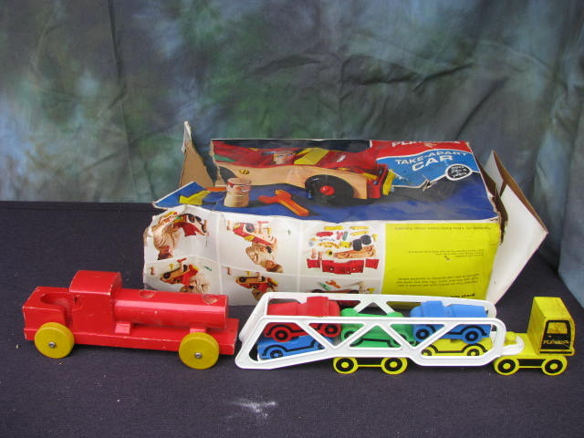 playskool take apart car and Nicoletoys 9 engine