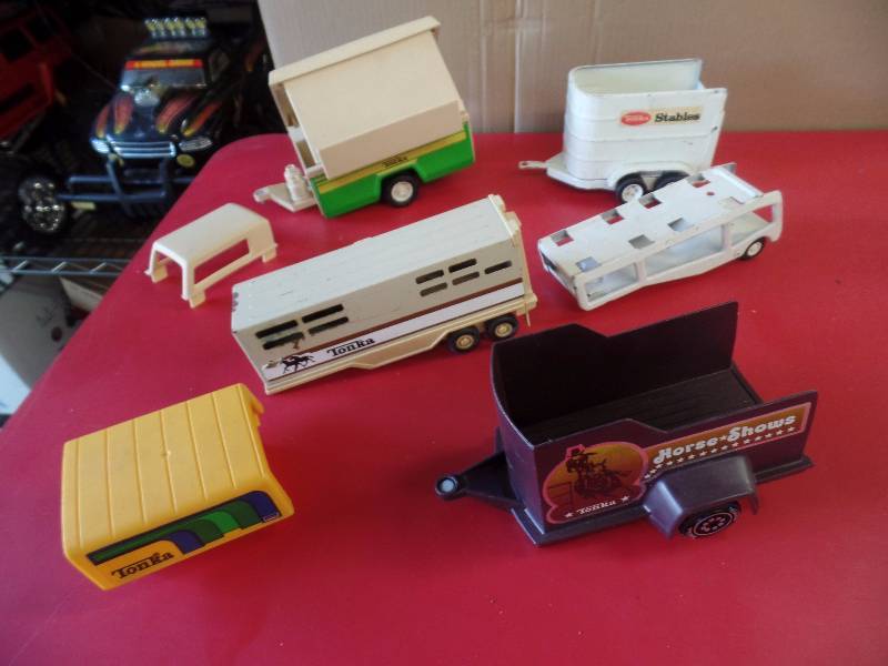 lot 101 image: 6 Tonka Truck Attachments