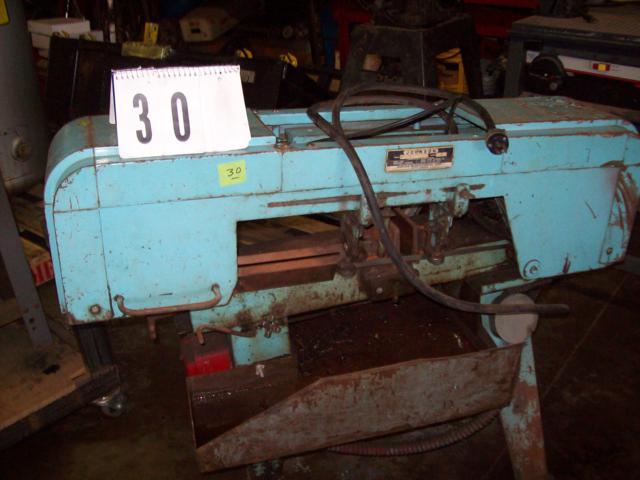 Johnson Model B Metal Cutting Band Saw, With Auto Shut-off And Oiler ...