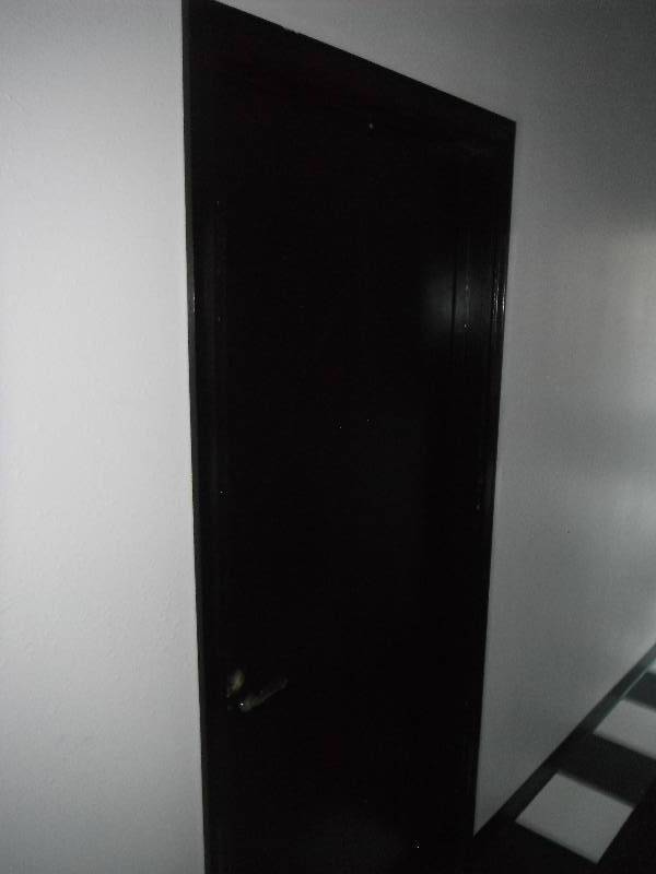 lot 84 image: Lot of (5) Interior Door Standard 36 Wide Door All are Black in color
