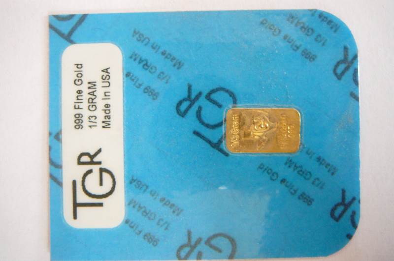 Gold 13 gram 999 Fine Gold