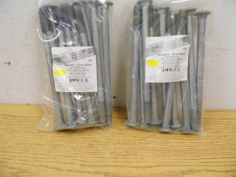 Hillman Project Pack Carriage Bolts