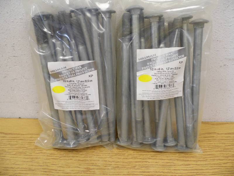 Hillman Project Pack Carriage Bolts