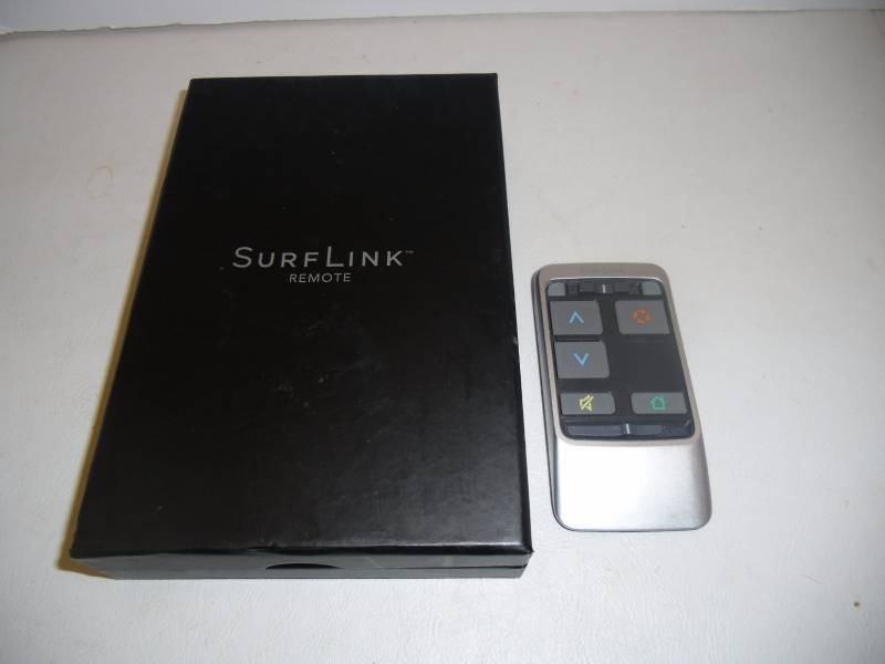 lot 3 image: Electronics Apple TV Surf Link Remove Ipad WorkStation & Accurian Portable TV