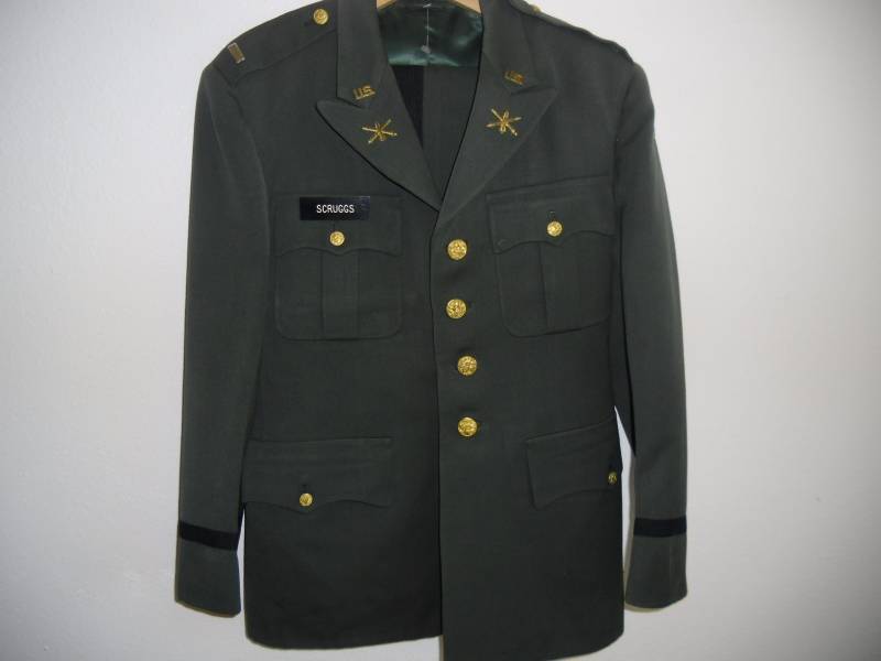 lot 15 image: Vietnam Air Force Uniform Jacket & Pants  Garment Bag  1976 & 978 Air Academy Glasses
