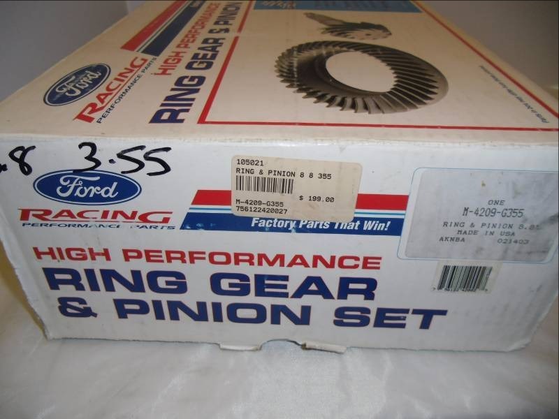lot 31 image: Ford Racing Ring Gear & Pinion Set 8.8