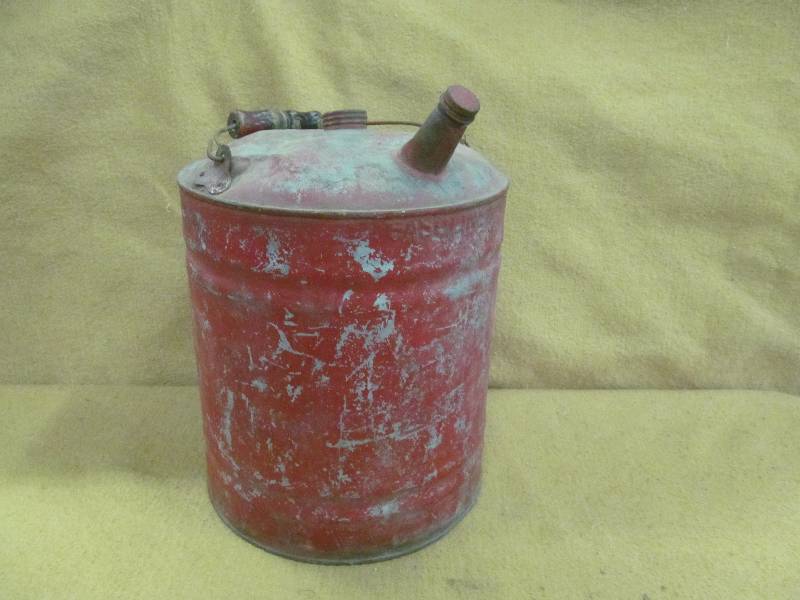 lot 27 image: Vintage Gasoline Can
