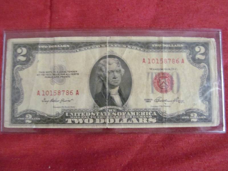lot 75 image: US Currency