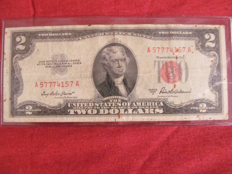 lot 77 image: US Currency