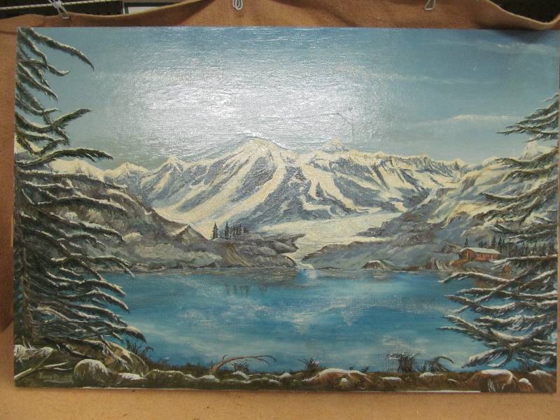 lot 199 image: Painting