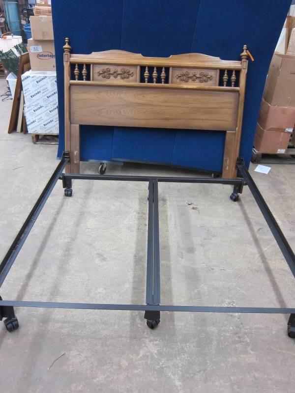 lot 11 image: Headboard with Bed Frame