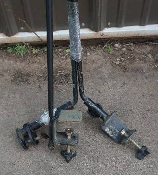lot 40 image: Lot of 3  - Metal Planter Hangers