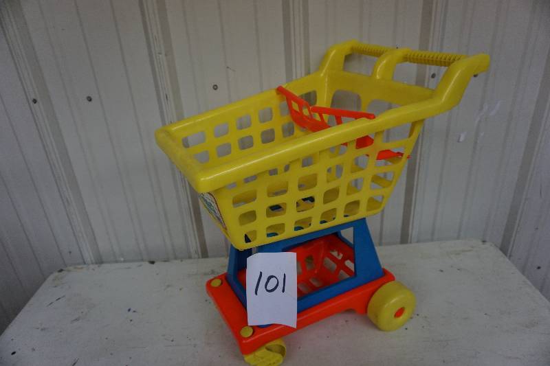 american plastic toys shopping cart