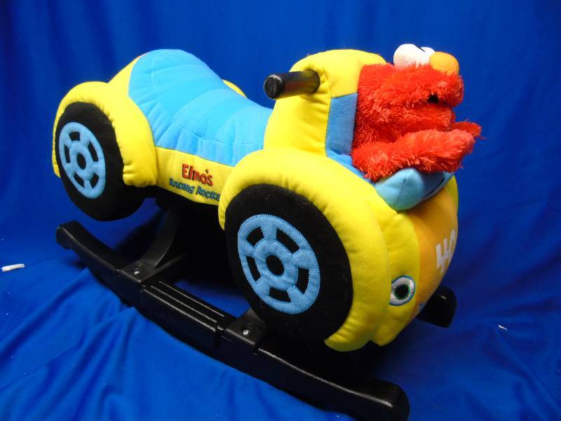 Sesame Street Elmo�s Racing Rocker Half a Home 18 May