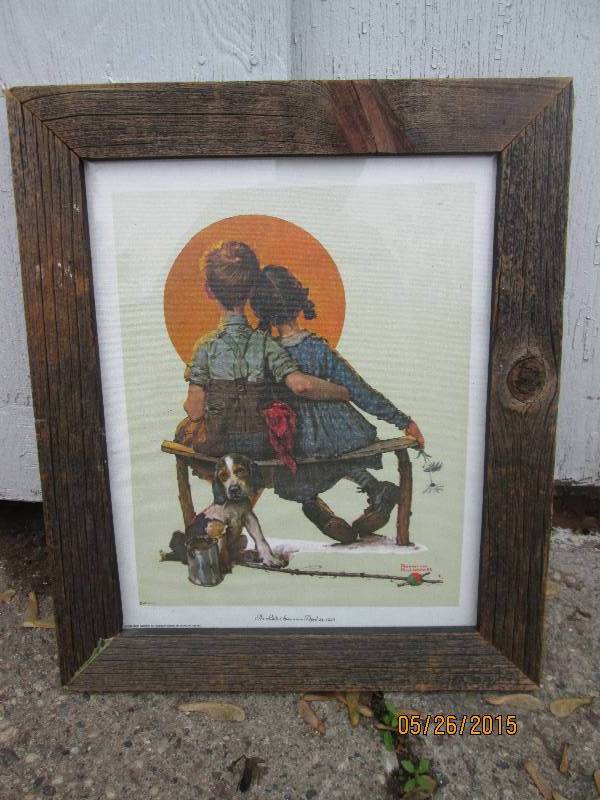lot 12 image: Norman Rockwell print Little Spoon...