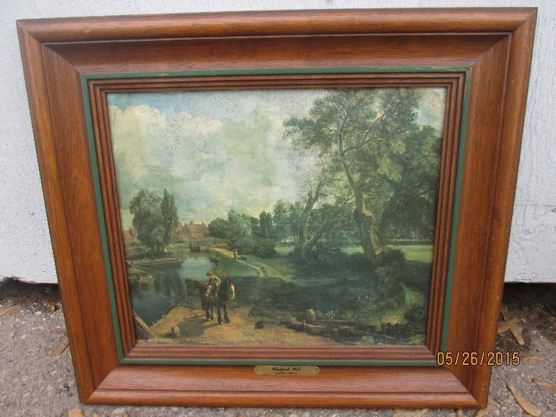 lot 13 image: Vintage Hartford Mill print Consta...