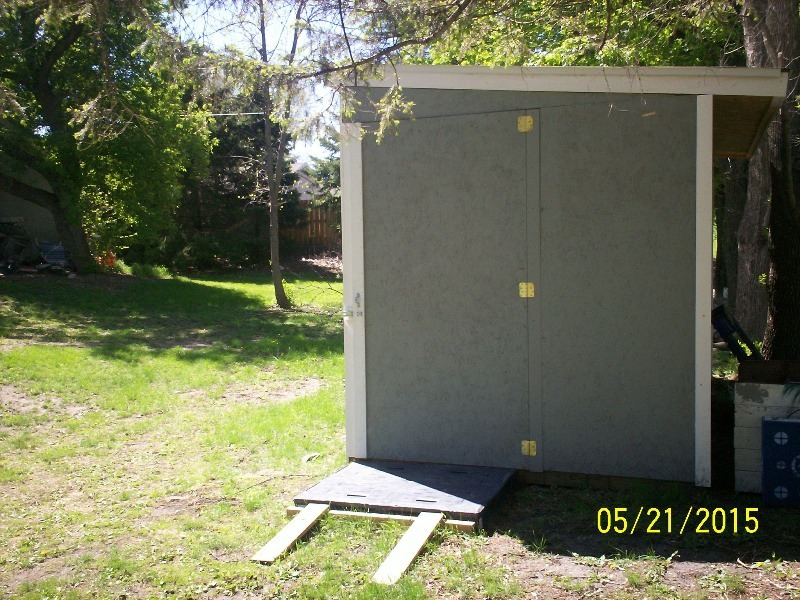 6 MONTH OLD 8X16 STORAGE SHED-AWESOME UNIT-SUPER SOLID