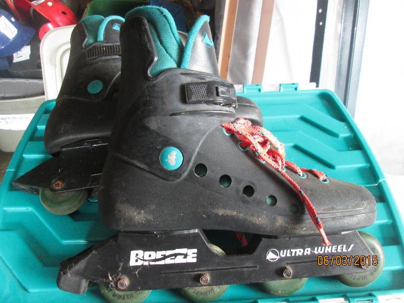 Breeze Ultra-Wheels inline skates. ...