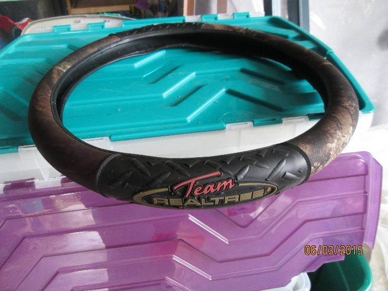 RealTree nylon cammo steering wheel...