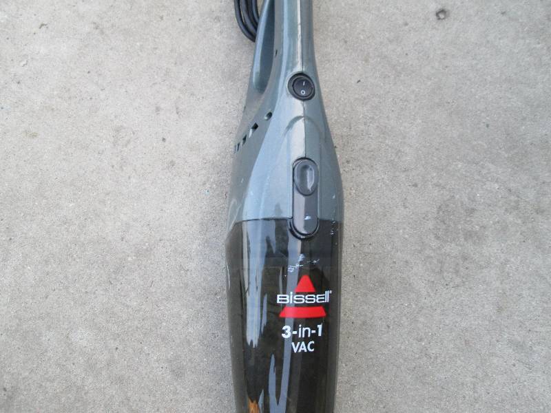 Bissell 3 in one hand held vacuum...