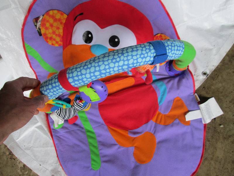 Folding portable baby activity cent...