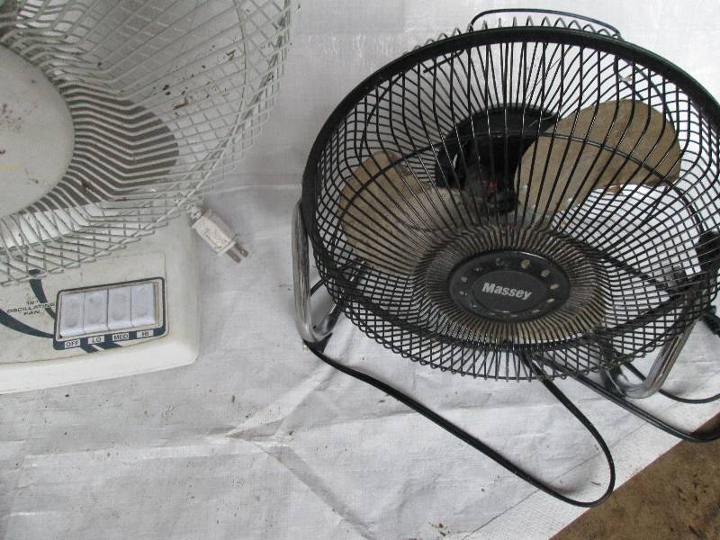 Pair of fans...