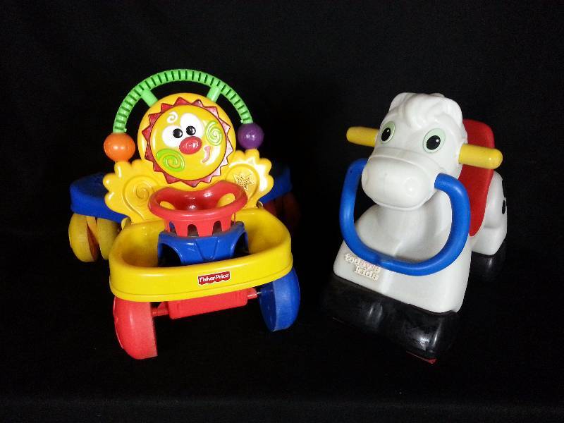 Lot of (2) Toddles Riding Toys
