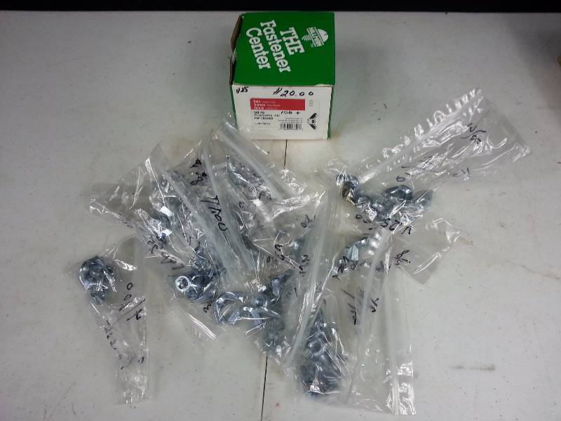 Course Thread Wing Nuts