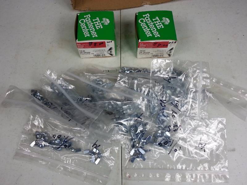 350 Course Thread Wing Nuts