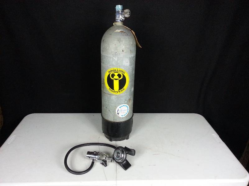 Divers Oxygen Tank & Weight Belt