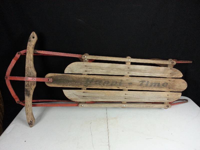 Vintage Snow Sled