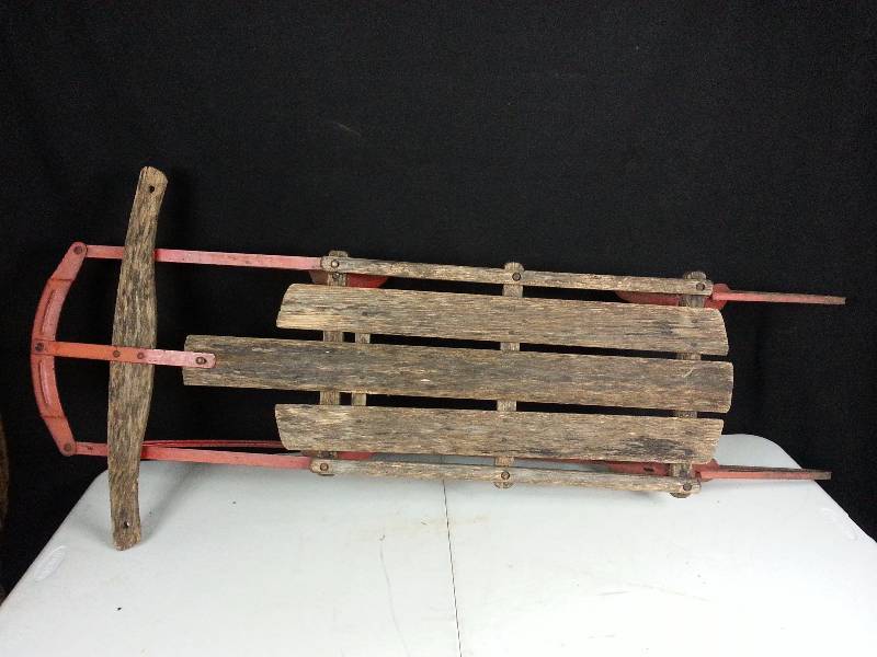 Vintage Snow Sled