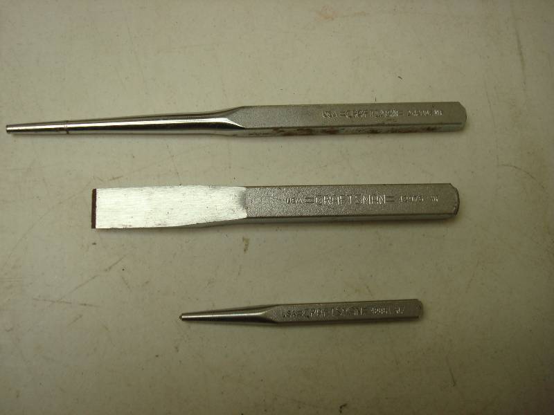 lot 20 image: Lot Of Craftman Punch Tools