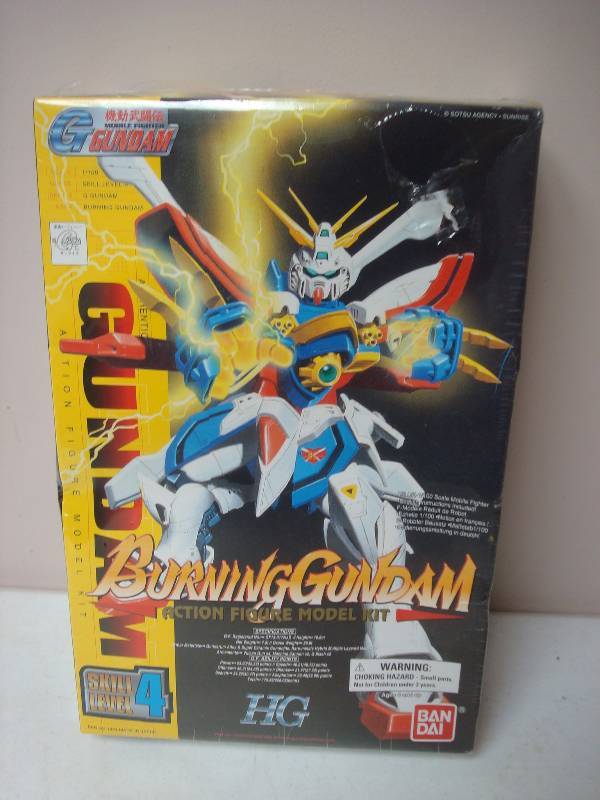 lot 70 image: New Burning Gundam Model kit