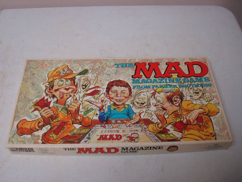 lot 76 image: Vintage Mad Magazine Board Game