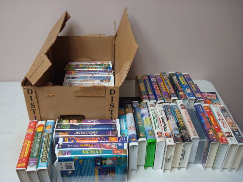 lot 96 image: Lot Of VHS Kids Movies Lots Of Disney