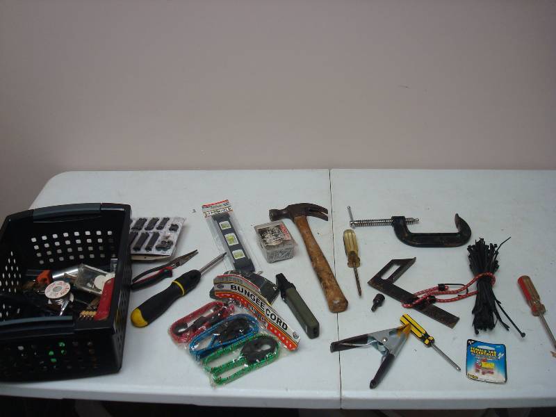 lot 154 image: Bin Filled With Tools